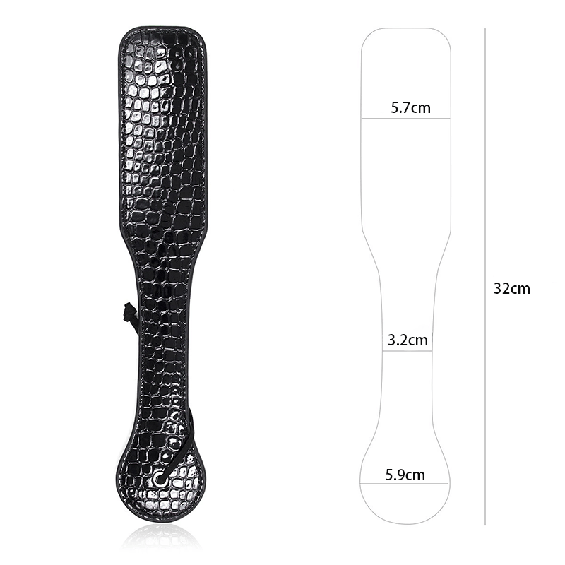 Pyramid Stud Crocodile Pattern Paddle style A main product view