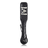 Pyramid Stud Crocodile Pattern Paddle style B detail view for shoppers