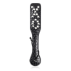 Pyramid Stud Crocodile Pattern Paddle style D product layout view