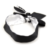 Satin Tie Bondage Blindfold style C alternate angle view