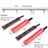 Bondage spreader bar restraint set angled view