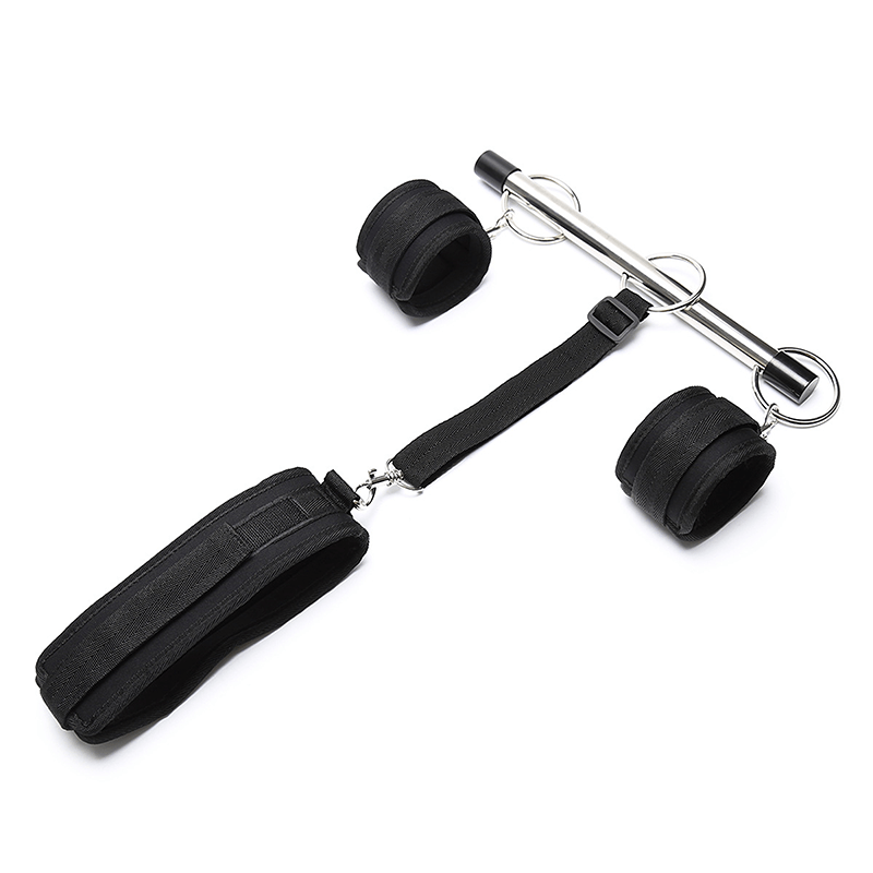Steel Bar Wrist Ankle Collar Restraint Set style B close-up product detail