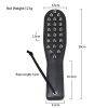 Steel Stud Patent Leather Spanking Paddle style A catalog image view