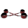 Studded Cross Wrist and Ankle Restraint Set style B full gallery view