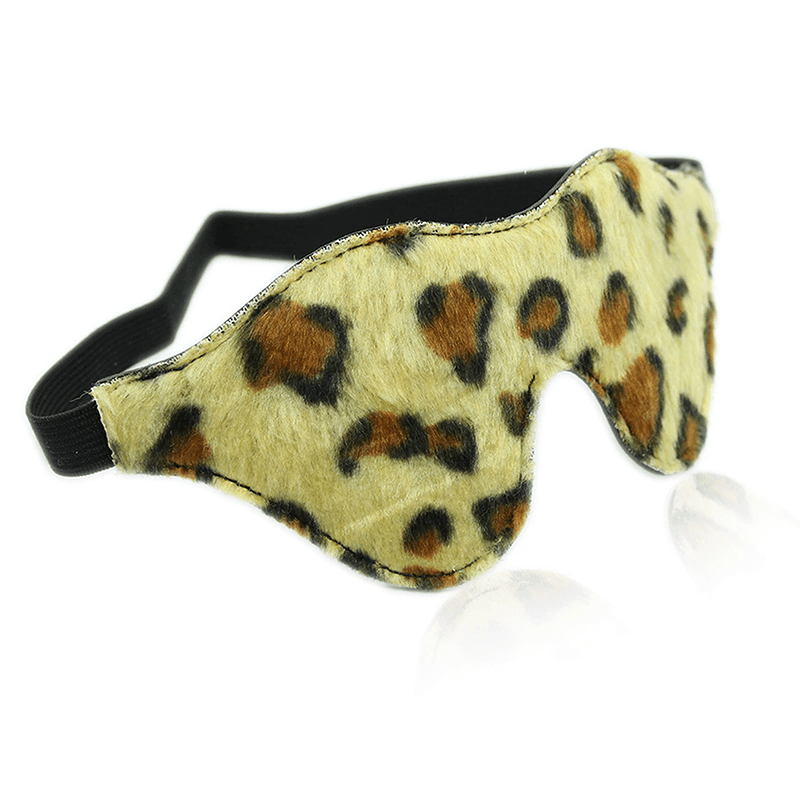 Studded Leather Blindfold Mask style B set or accessory view