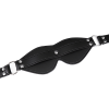 Adjustable Leather Blindfold with Studs style A detail view for shoppers
