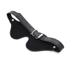 Adjustable Leather Blindfold with Studs style C full gallery view
