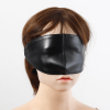 Leather sensory blindfold style A angle