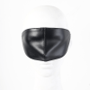 Contoured leather blindfold style A