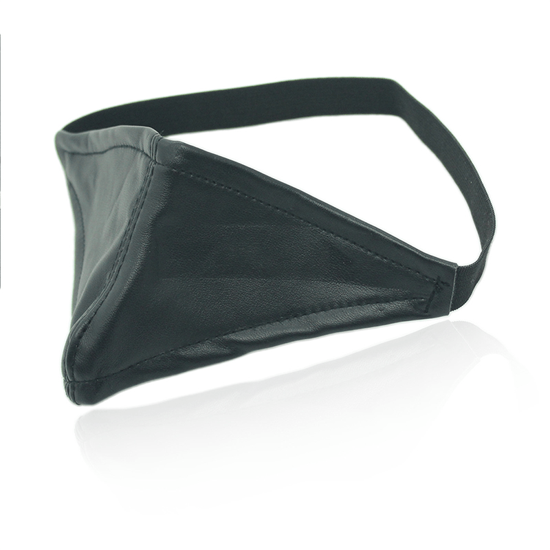 Contoured blindfold style B side angle