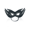PU Leather Masquerade Eye Mask style B front angle detail