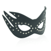 PU Leather Masquerade Eye Mask style B side view detail