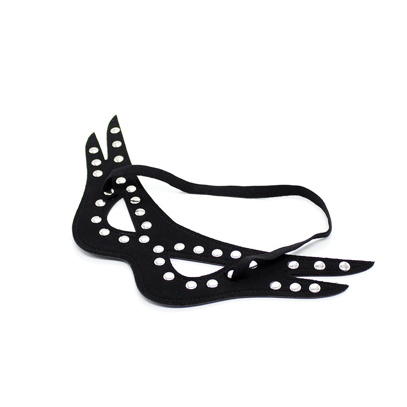 PU Leather Masquerade Eye Mask style C main product view
