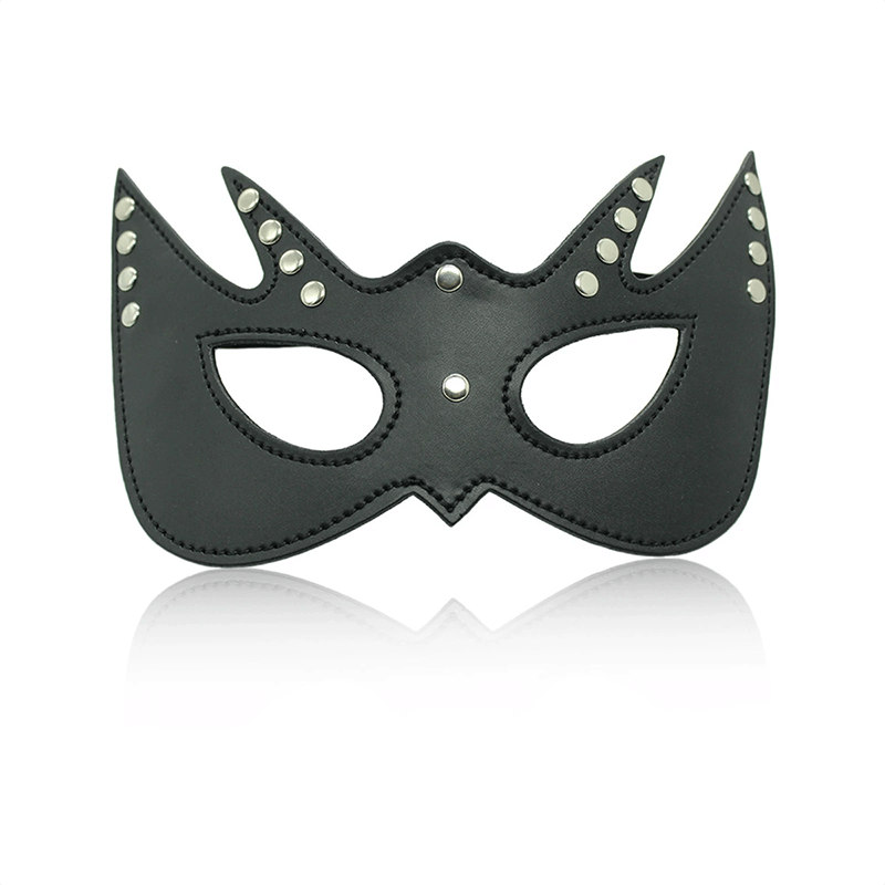 PU Leather Masquerade Eye Mask style E product layout view