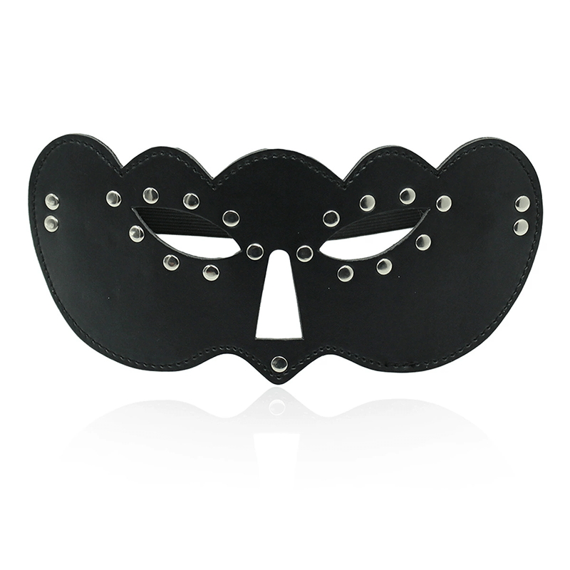 PU Leather Masquerade Eye Mask style G full gallery view