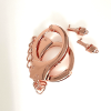 Rose Gold Metal Handcuffs main product view