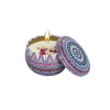 Scented Tin Low Temperature Wax Play Candle front angle detail