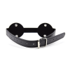 Single Eye Leather Blindfold Mask style C style option view