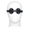 Single Eye Leather Blindfold Mask style C main product view
